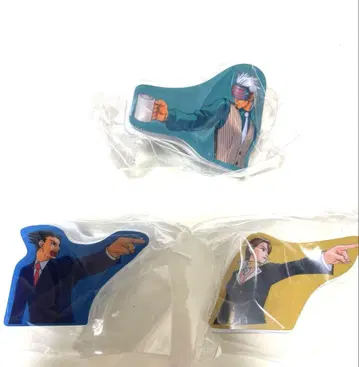 역전재판 들이대라! 아크릴 클립 나루호도 류이치 아야사토 치히로 고도