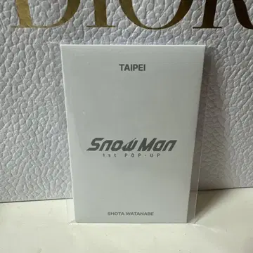Snow Man 1st POP-UP TAIPEI 와타나베 쇼타