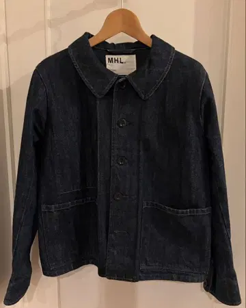 MHL. CANTON OVERALLS 데님 자켓 커버올