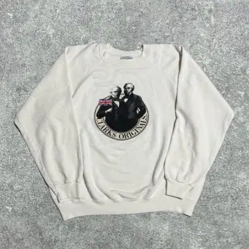 80s Hanes USA제 Clarks 래글런 맨투맨 빈티지