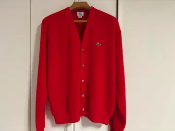 Lacoste 가디건 레드