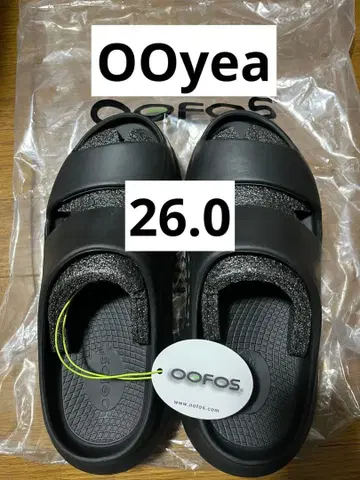 OOFOS 우포스 Ooyea 우야 리커버리 샌들 26.0
