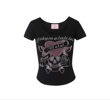 Babymetalclub Bmc twinkle skull t 블랙