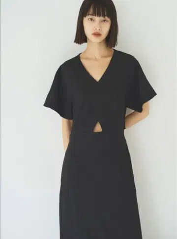 aluna 등 오픈 디자인 원피스