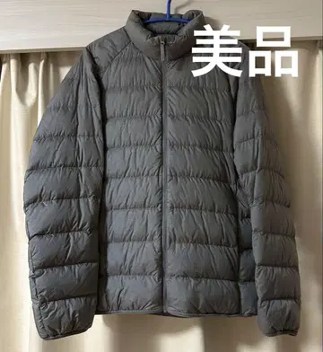 새상품급 UNIQLO 울트라 라이트 다운 그레이 M 남성용 자켓
