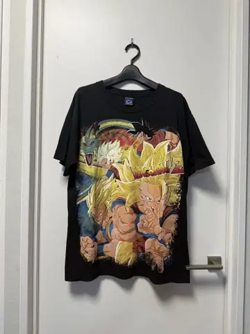 드래곤볼 빈티지 멕시칸 부트 애니메이션 티셔츠