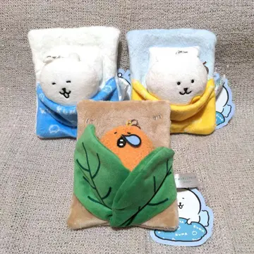 나가노 캐릭터 봉제 인형 릴 패스 케이스
