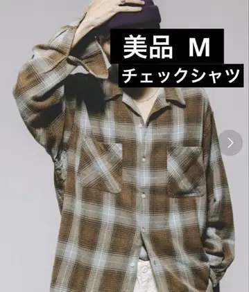 [컨디션 최상] 프릭스스토어 BLEACH CHECK L/S SHIRT