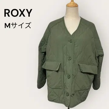 ROXY 록시 올리브 그린 M 사이즈 점퍼 밀리터리