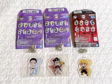 귀멸의 칼날 제일복권 F상 큥캐릭터 아크릴 참 코하쿠 도우마 젠이츠