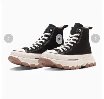 컨버스 블랙 하이컷 스니커즈