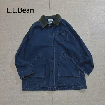 L.L.Bean 데님 커버올 헌팅 자켓 엘엘빈