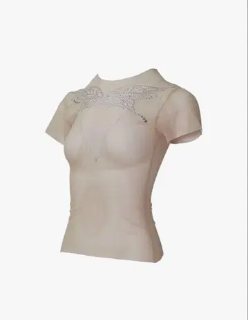 theredthread S motif tulle tops