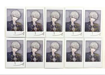 레어 포함 [익명 배송] 니지산지 쿠즈하 폴라로이드풍 카드 5주년 10점