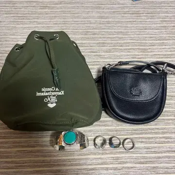 카오요리나카미 복조리 백 가죽 숄더 백 등