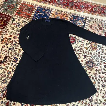 SHIPS 블랙 니트 원피스 긴팔