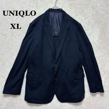 유니클로 손세탁 컴포트 자켓 테일러드 XL 빅사이즈 오피스 네이비