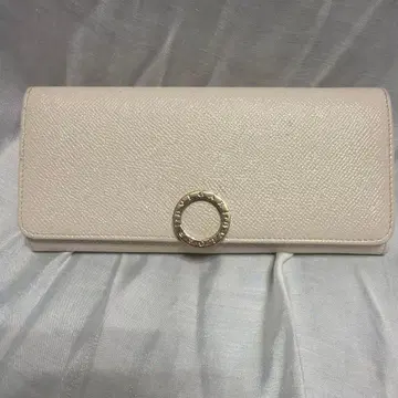 불가리 장지갑 화이트