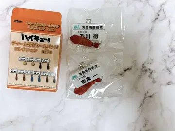 하이큐!! 참 포함 네임 배지 컬렉션 오이카와 토오루 이와이즈미 하지메