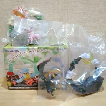 리멘트 포켓몬 서큘러 디오라마 컬렉션 에브이 블래키