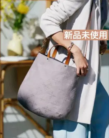 새상품 자수 2way 토트백
