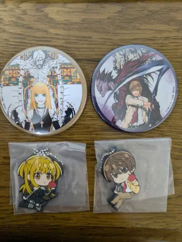 데스노트 야가미 라이토 아마네 미사 캔뱃지 데포라바