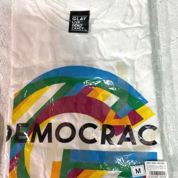 GLAY 라이브 T셔츠 [ 미개봉 ] Democracy