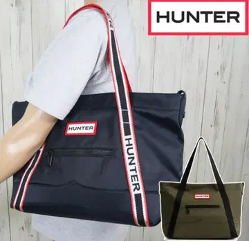 [ 새상품급 ] HUNTER 2WAY 나일론 트윌 토트백
