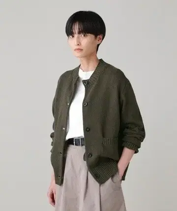 MHL. (마가렛호웰) 리사이클드 코튼 가디건