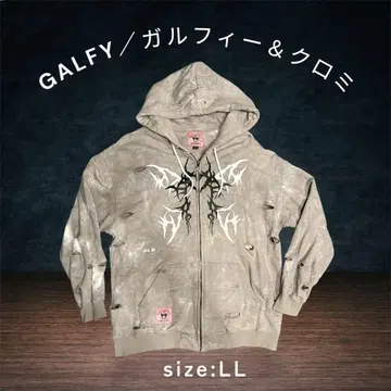 갈피 x 쿠로미 라이벌 후드티 LL 사이즈