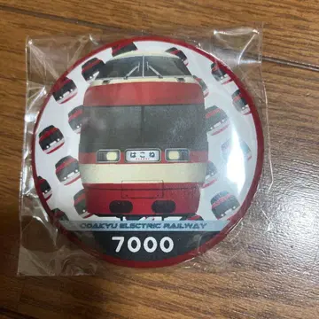오다큐 전철 두근두근 스탬프 랠리 캔뱃지 경품 로망스카