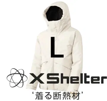 워크맨 엑스쉘터(R) 단열 알파 방수 방한 자켓 L 아이보리