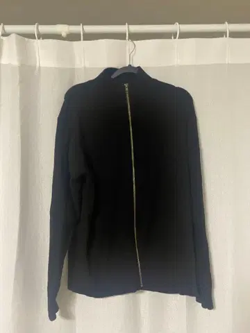 무인양품 신사 세탁 가능한 하찌 풀 집업 가디건