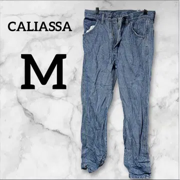 익명 배송 CALIASSA [ M ] 데님 청바지 남녀 공용 빅 사이즈