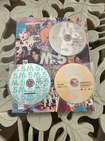 팬클럽 한정품 King & Prince Mr.5 DVD & CD