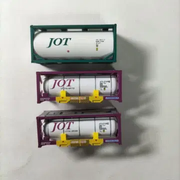 TOMIX JOT ISO 탱크 컨테이너 3개