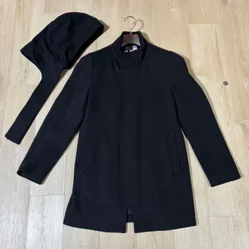 캘빈클라인 남성용 후드 부착 코트 블랙 네이비 M 사이즈