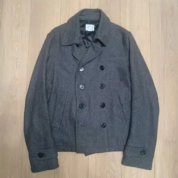 FREAK'S STORE 그레이 울 피 코트