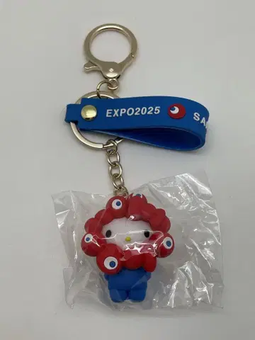 오사카 간사이 만박 키티 키링 회장 한정판 키티 미야쿠미야쿠 산리오