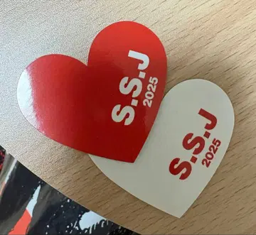 SSJ2025 스티커 4장 세트 시손 준