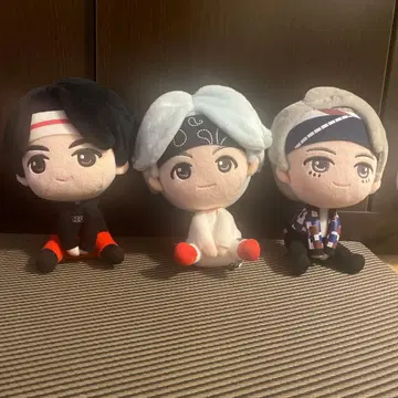 K-POP 아이돌 봉제 인형 3체 세트