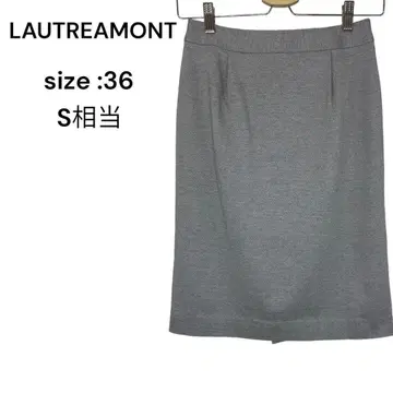 LAUTREAMONT 스커트 36 무릎 기장 오피스 비즈니스 수트