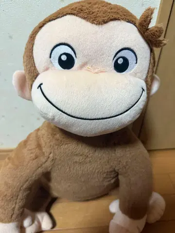 호기심 많은 조지 봉제 인형 약 50cm