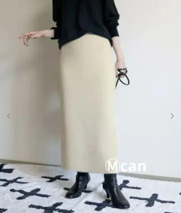 Spick&Span 니트 스커트 야크