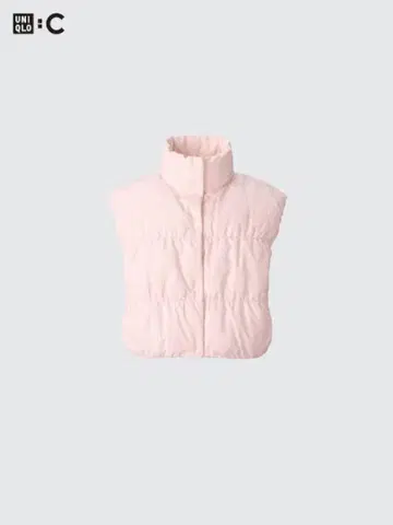 유니클로 다운 크롭 베스트
