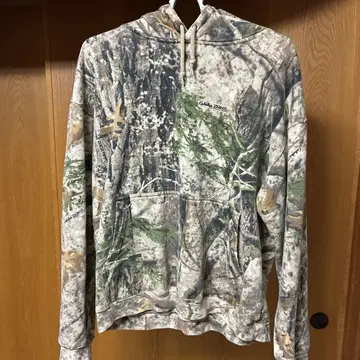Cabela's 카모 패턴 후드 부착 후드티