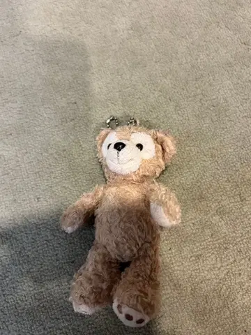 더피 봉제 인형 키링 약 15cm