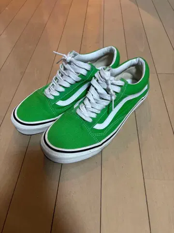 VANS 그린 스니커즈