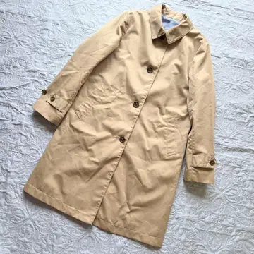 무인양품 MUJI 스텐카라 코트 베이지 L
