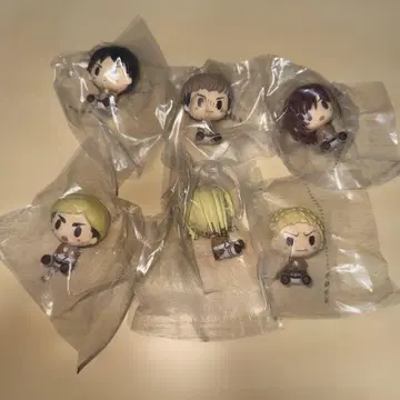 제일복권 진격의 거인 쵸코놋코 피규어 6종 세트